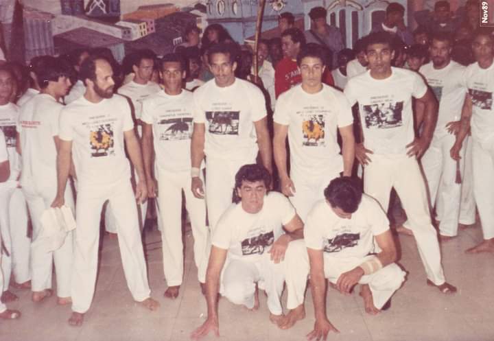 Mestre Camisa, Mestre Nino Alves, Circo Voador Rio de Janeiro 1989